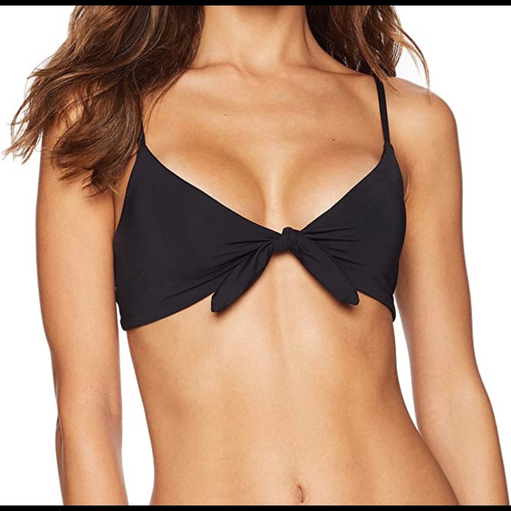 L*Space Flashback Classic Knotted Bralette Bikini Top